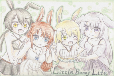 「Little Bunny Life」イラスト/ら2022/09/06 5:02